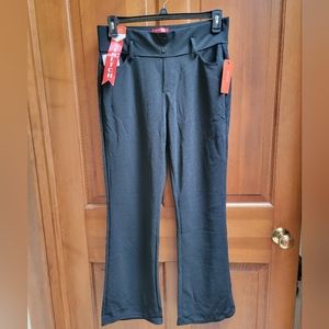 Stretch black pants 1XL